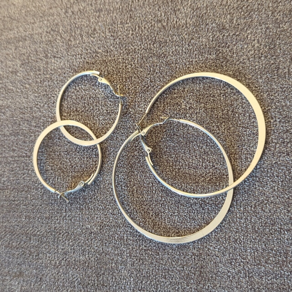 Hoop earrings